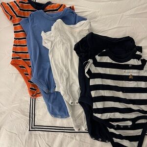 GAP Orange and Blue Bodysuits Vibrant and Stylish